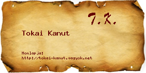 Tokai Kanut névjegykártya